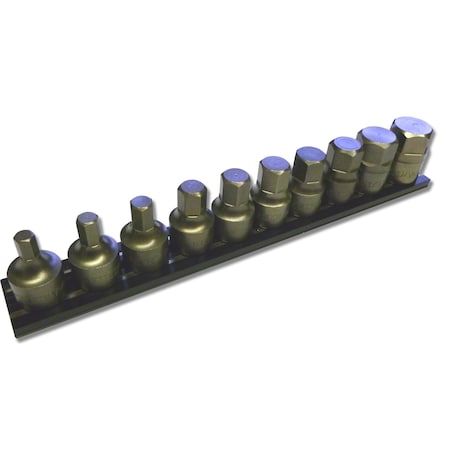 IMPACT METRIC HEX DRIVER 10 PC SET